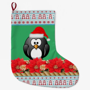 Christmas Stocking, Penguin Large Christmas Stocking