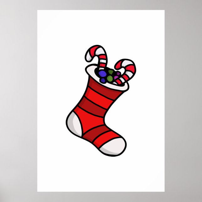 Christmas stocking poster (Front)