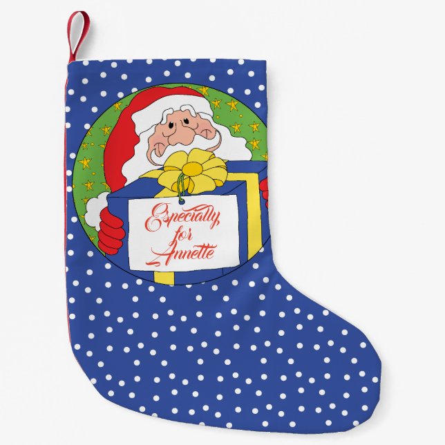 Christmas Stocking "Sants's Present" (Front)