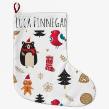Christmas Stocking Scandinavia (Personalise It)