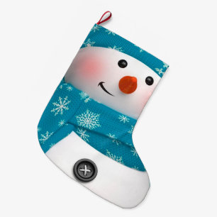 Christmas Stocking/Snowman Large Christmas Stocking