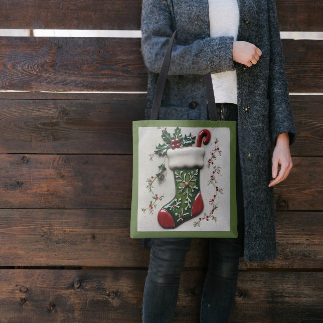 Christmas Stocking  Tote Bag (Creator Uploaded)