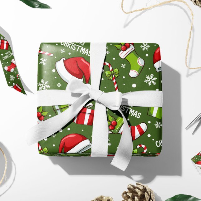 Christmas Stockings | Christmas Wrapping Paper (Christmas Stockings | Christmas Wrapping Paper)