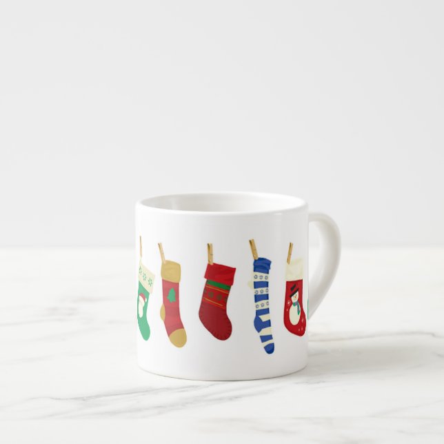 Christmas Stockings Speciality Mugs (Front Right)