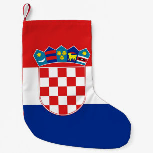 Christmas Stockings with Flag of Croatia