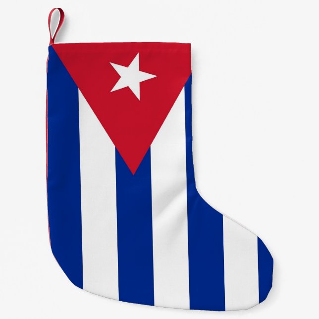 Christmas Stockings with Flag of Cuba (Front)