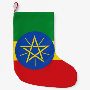 Christmas Stockings with Flag of Ethiopia