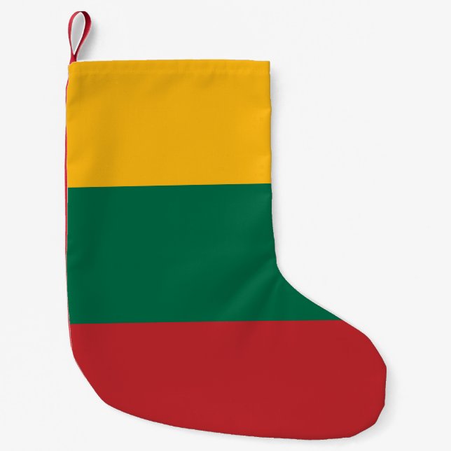 Christmas Stockings with Flag of Lithuania (Front)