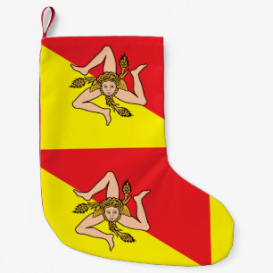 Christmas Stockings with Flag of Sicily