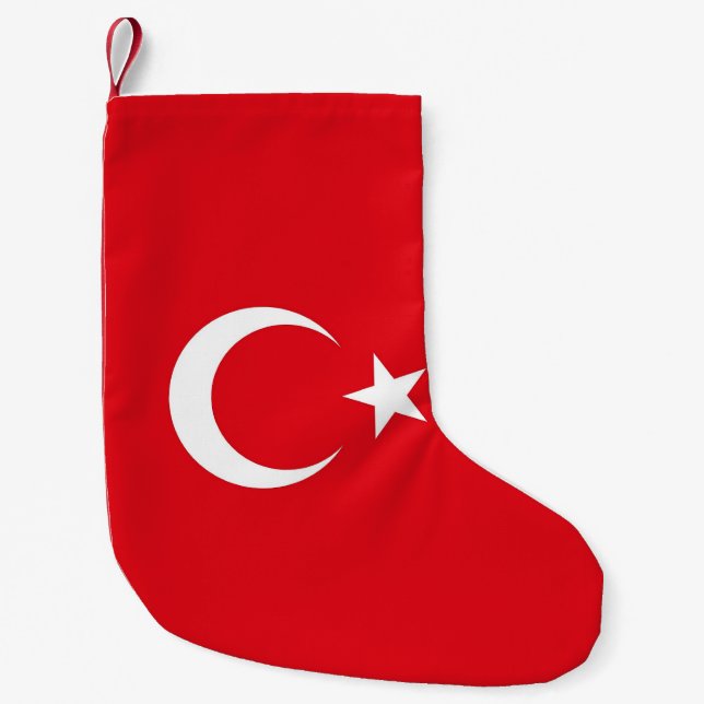 Christmas Stockings with Flag of Turkey (Front)