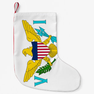 Christmas Stockings with Flag of Virgin Islands