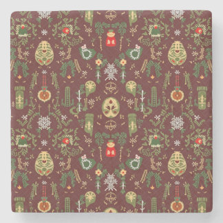 Christmas Stone Coaster