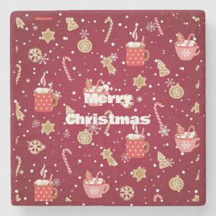 Christmas Stone Coaster