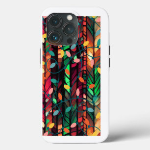 Christmas String Lights Colourful Bulbs iPhone 13 Pro Case