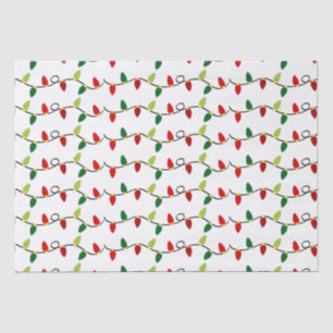 Christmas String Lights Holiday Tissue Paper