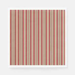 Christmas Stripes-18-Paper Napkins