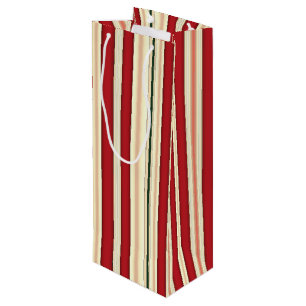 Christmas Stripes-19-WINE GIFT BAG