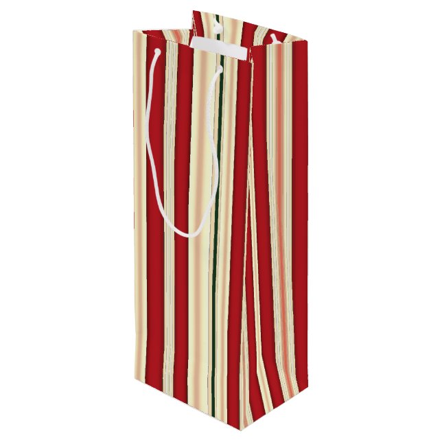 Christmas Stripes-19-WINE GIFT BAG (Back Angled)