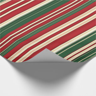 Christmas Stripes-1-GIFT WRAPPING PAPER