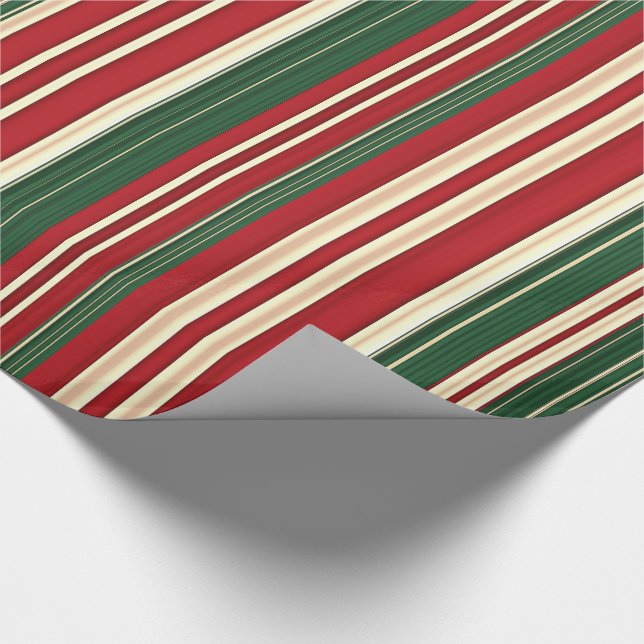 Christmas Stripes-1-GIFT WRAPPING PAPER (Corner)
