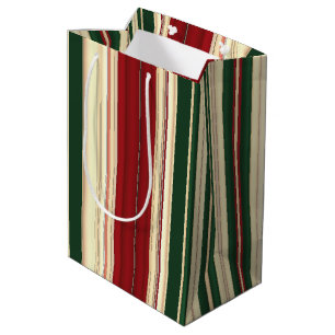 Christmas Stripes-25-GIFT BAG M