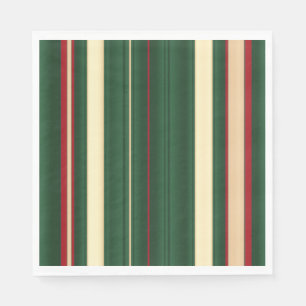 Christmas Stripes-26-Paper Napkins