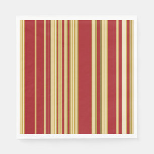 Christmas Stripes-5-Paper Napkins