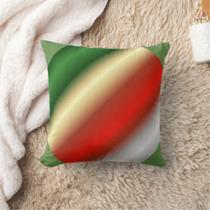 Christmas Stripes Cushion
