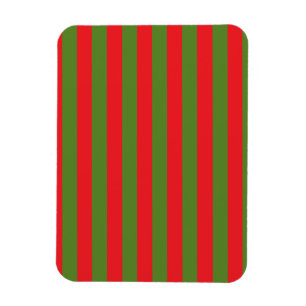 Christmas Stripes Magnet