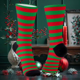 Christmas Stripes Socks