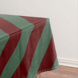 Christmas Stripes Tablecloth