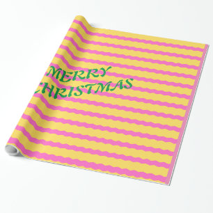  Christmas  Stripes Wrapping Paper