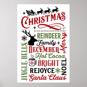 Christmas Subway  Poster