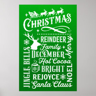 Christmas Subway   Poster