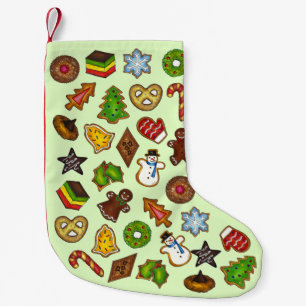 Christmas Sugar Cookie Holiday Cookies Baking Food Small Christmas Stocking