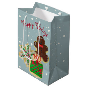 Christmas Sugar Cookies Medium Gift Bag