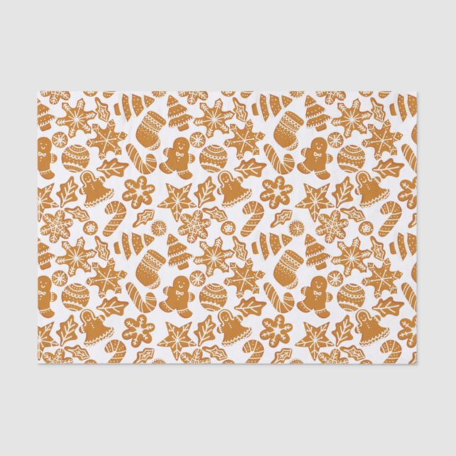 Christmas Sugar Cookies Tissue Paper (Front)