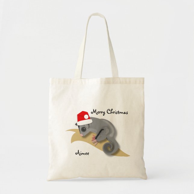 Christmas Sugar Glider Tote Bag (Front)