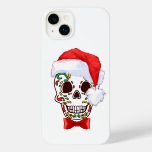Christmas Sugar Skull Hat - phone/ipad Case-Mate iPhone 14 Plus Case