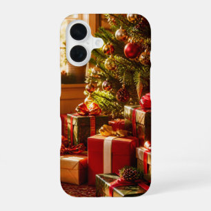Christmas Sunny Window Tree Presents Phone Case