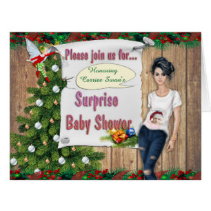 Christmas Surprise Baby Shower