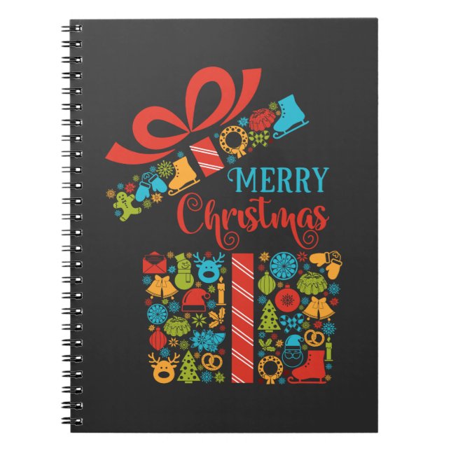 Christmas Surprise Box Notebook (Front)