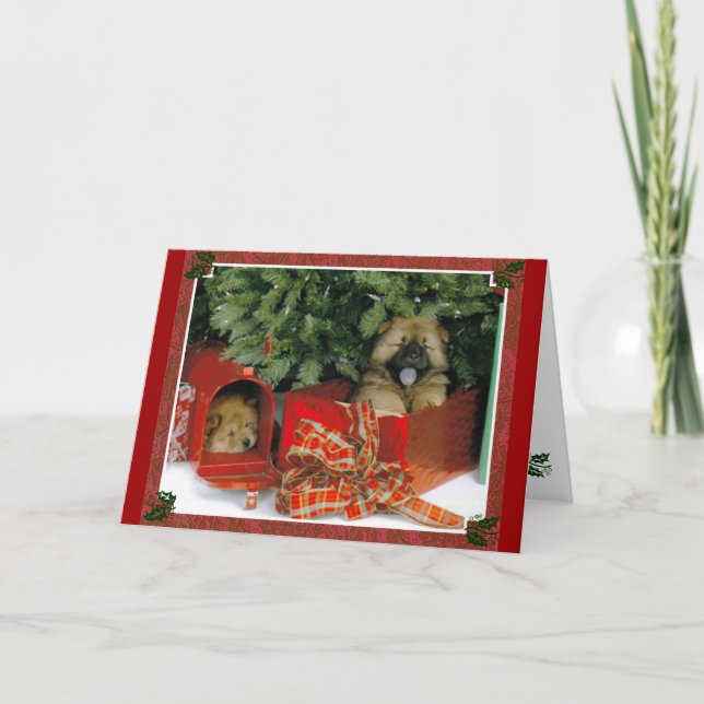 Christmas Surprise Holiday Card (Front)