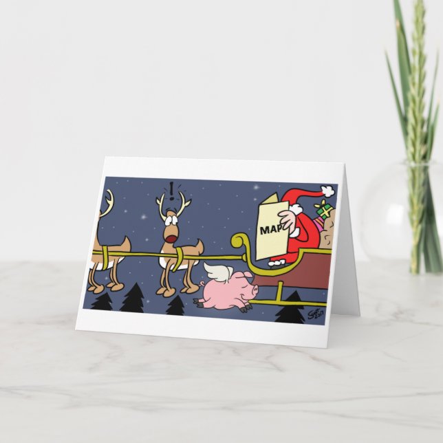 Christmas - Surprises Holiday Card (Front)