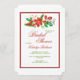 Christmas Swag Invitation