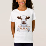 Christmas Sweater Cow<br><div class="desc">This design features a cow wearing a fun reindeer winter sweater.</div>