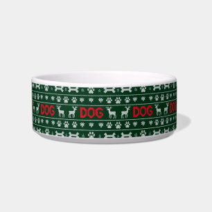 Christmas Sweater Knit Pattern — Dog Bowl