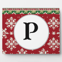 christmas sweater monogram custom