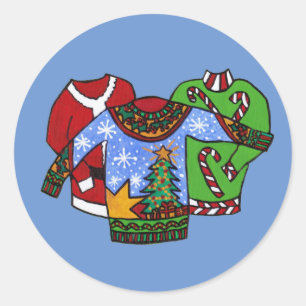 Christmas Sweater Stickers