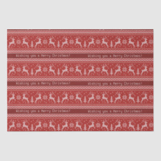 Christmas Sweater Tissue Paper